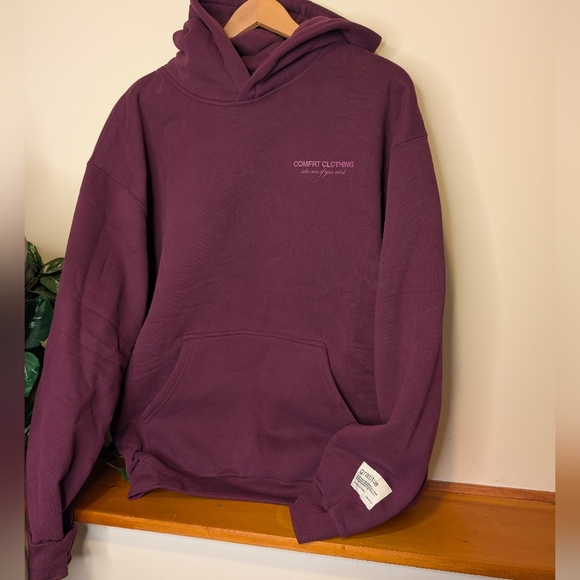 Tops - Comfrt Clothing “You Matter” Hoodie – Grape Purple, Size Large